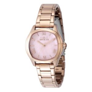 Invicta Women's Wildflower Pink and Rose Gold Mother of Pearl Watch